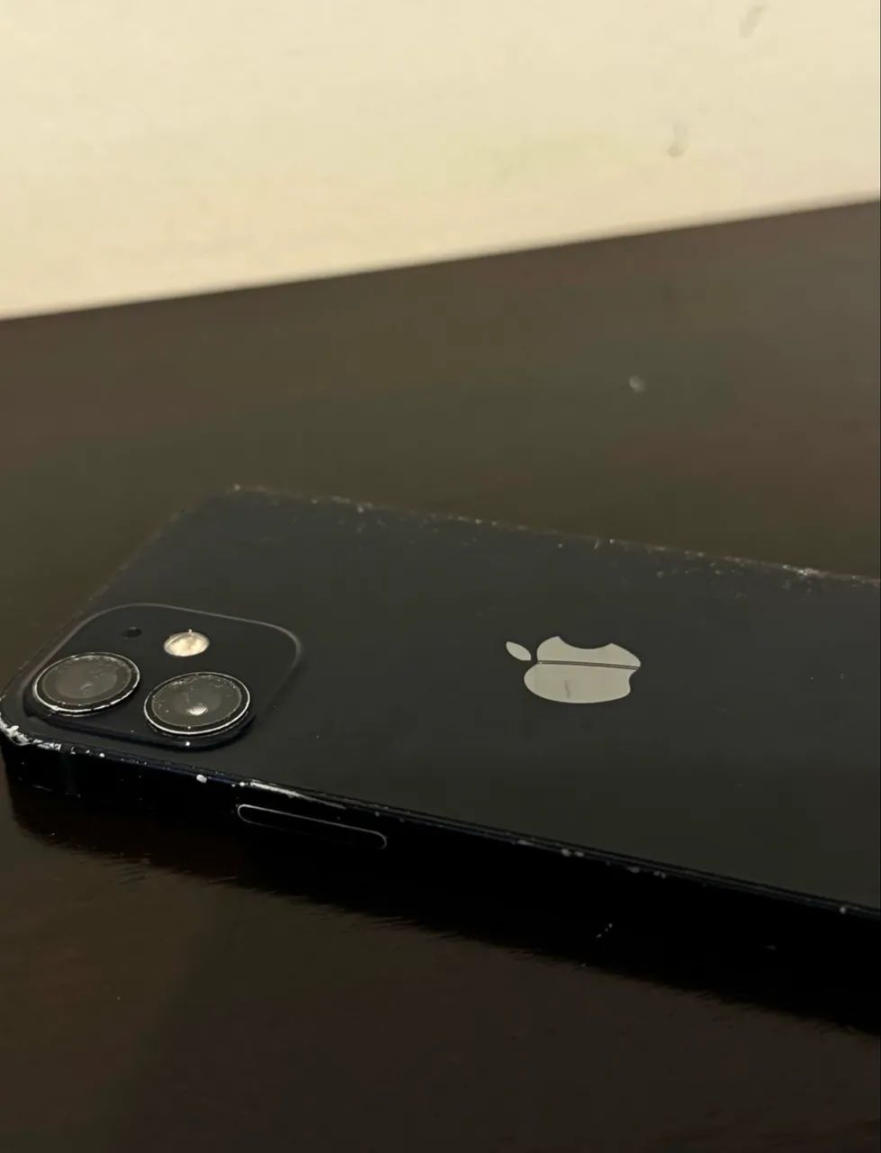 Iphone 12 mini preto com problemas de funcionamento 