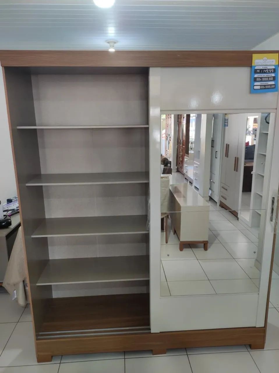 Guarda roupa de casal novo - Foto 3