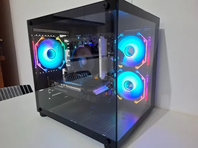 PC Gamer Intel i3 8100 + GTX1060 Gigabyte + SSD 256GB + 16GB Ram