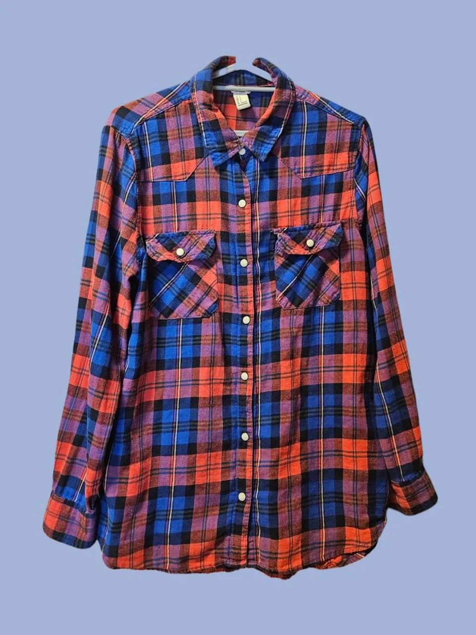 CAMISA XADREZ FLANELADA MANGA COMPRIDA - FOREVER 21 - Foto 2