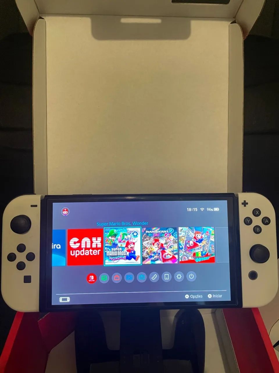 Nintendo Switch OLED DESBLOQUEADO - Foto 2