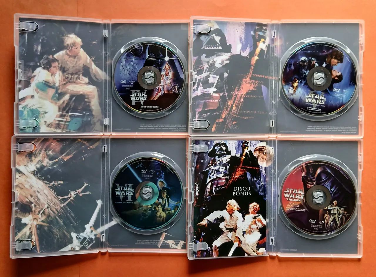 Dvd Coleção Star Wars - 10 Discos (Encartes) - Foto 5