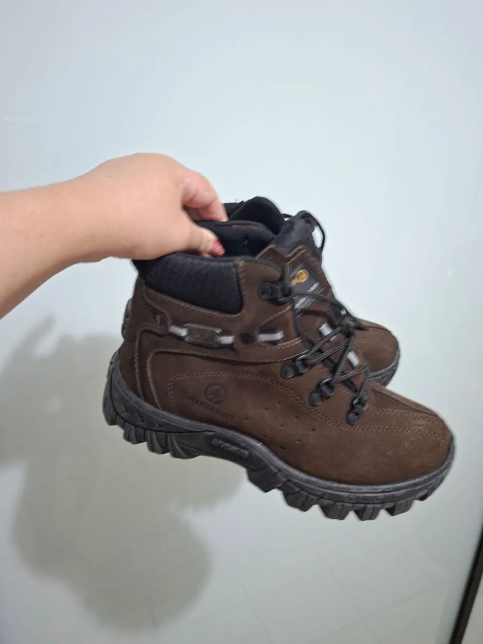 BOTA COM C.A EM COURO LEGITIMO - Foto 2