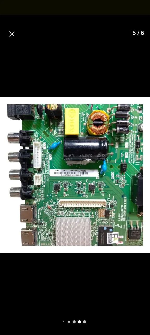 Placa principal tv Philco  - Foto 2