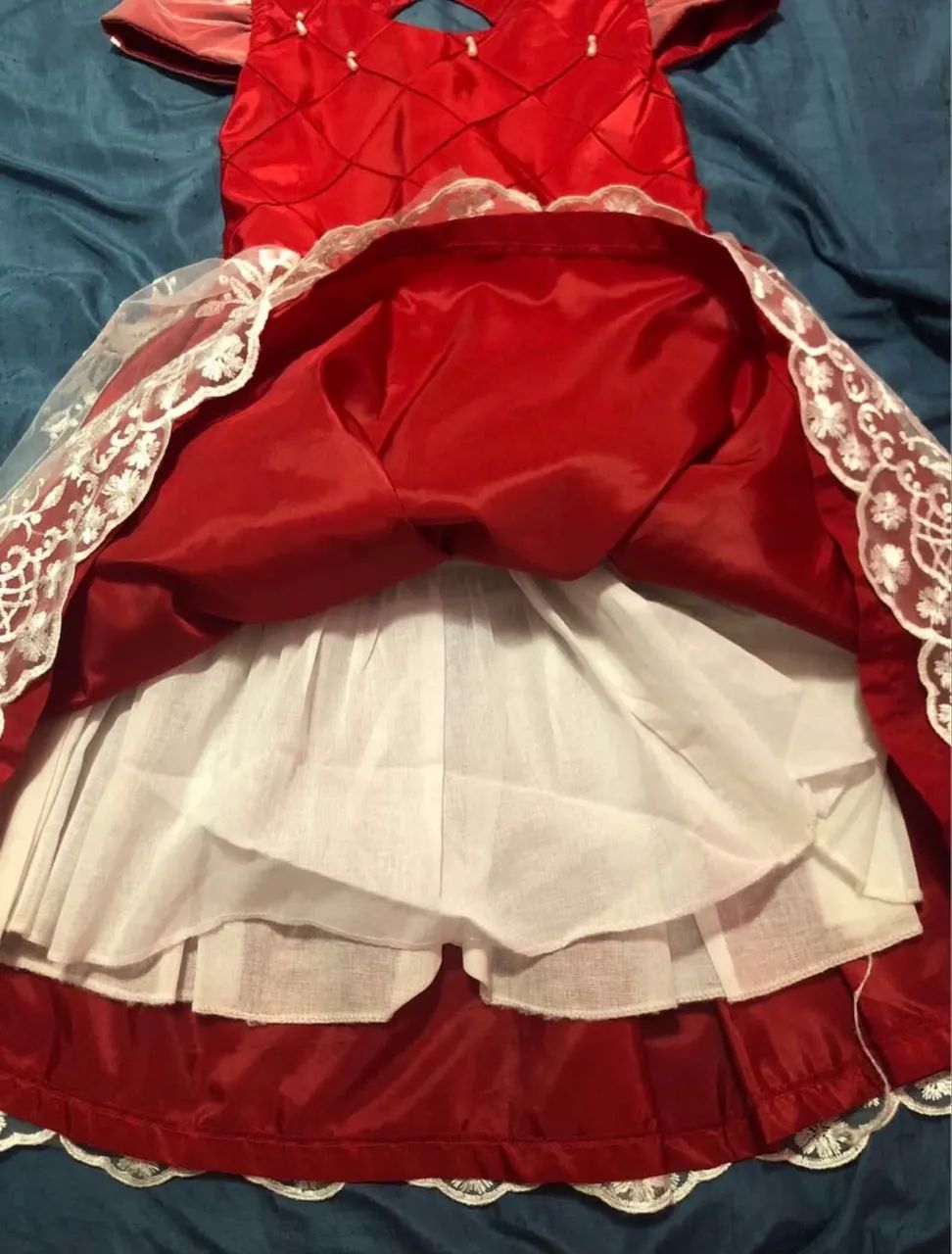 Vestido Infantil de Renda - Foto 3