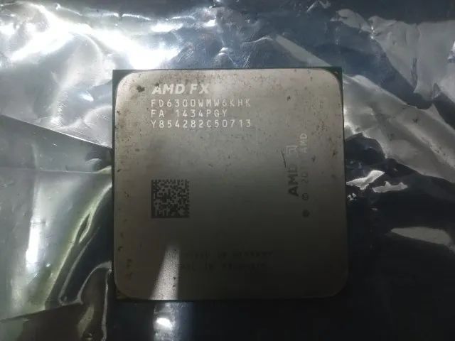 Processador AMD FX 6300 100% funcionando