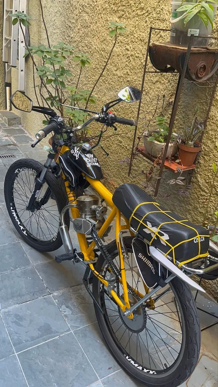 Motorizada 80 cc bicimoto zero único dono - Foto 4