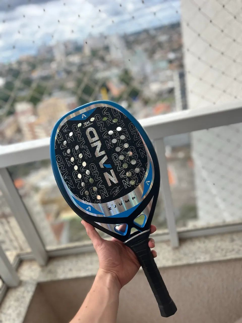 Raquete Beach Tennis Zand Z-Jump - Esportes de Quadra e Ao Ar