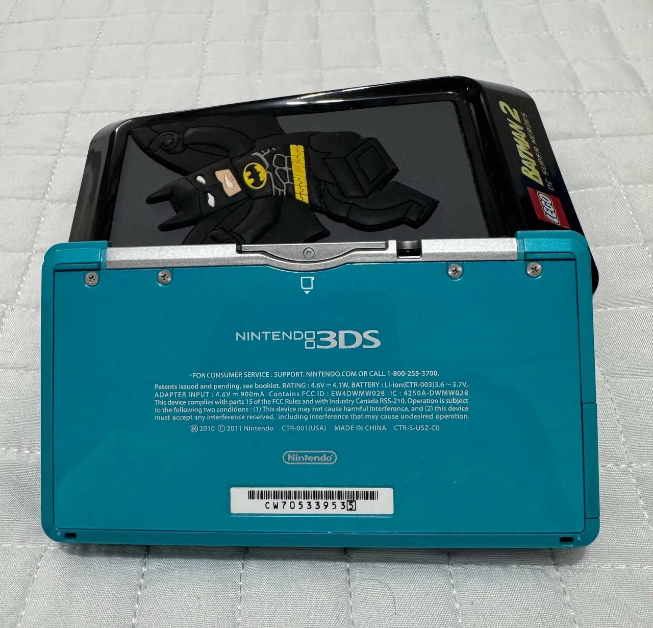 Nintendo 3DS Azul completo + 10 Jogos - Foto 4