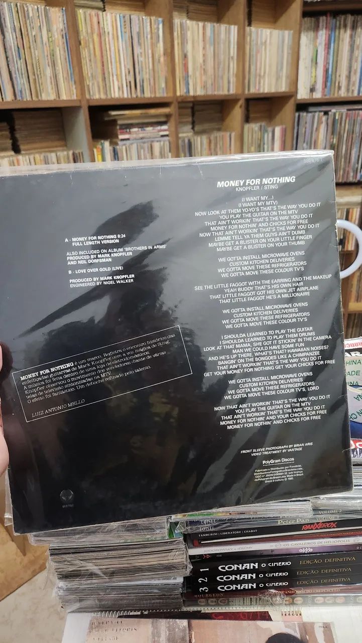 ENYA-THE CELT, DIRE STRAITS E BEE GEES DUPL, DISCOS DE VINIL LP POP ROCK - Foto 4