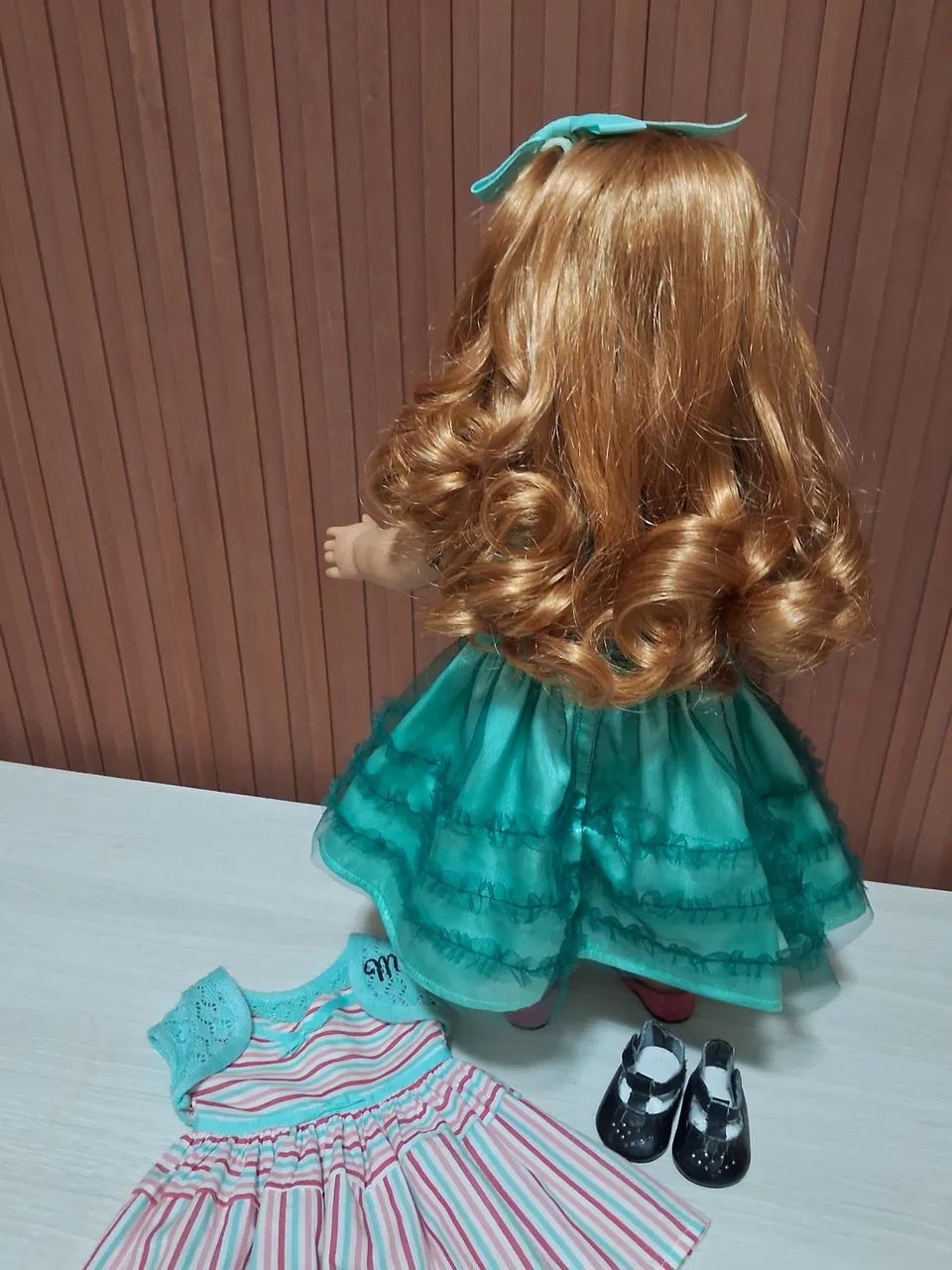 Boneca american gilr com vestido extra - Foto 3