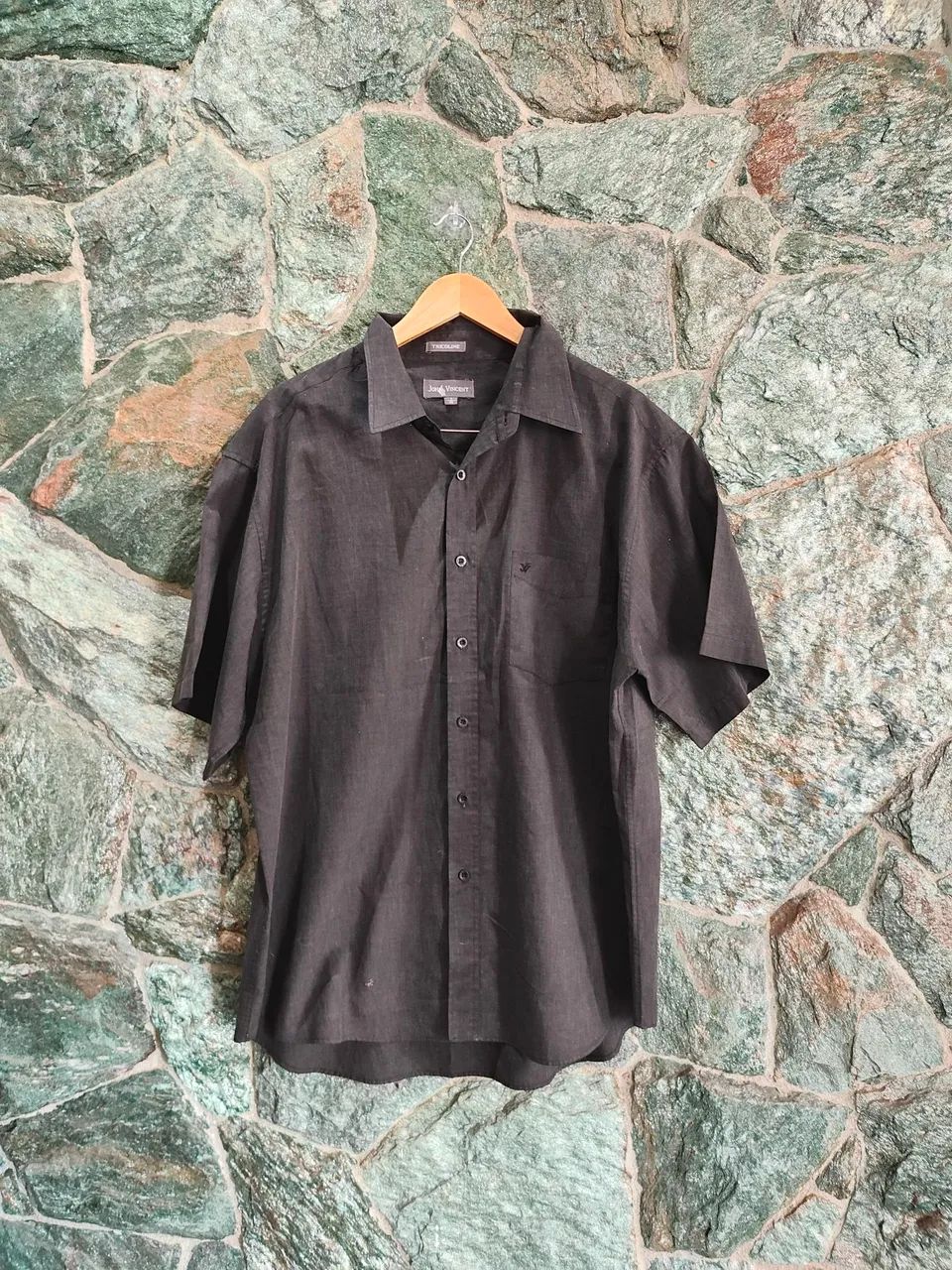 Camiseta Masculina John Vincent Preta G