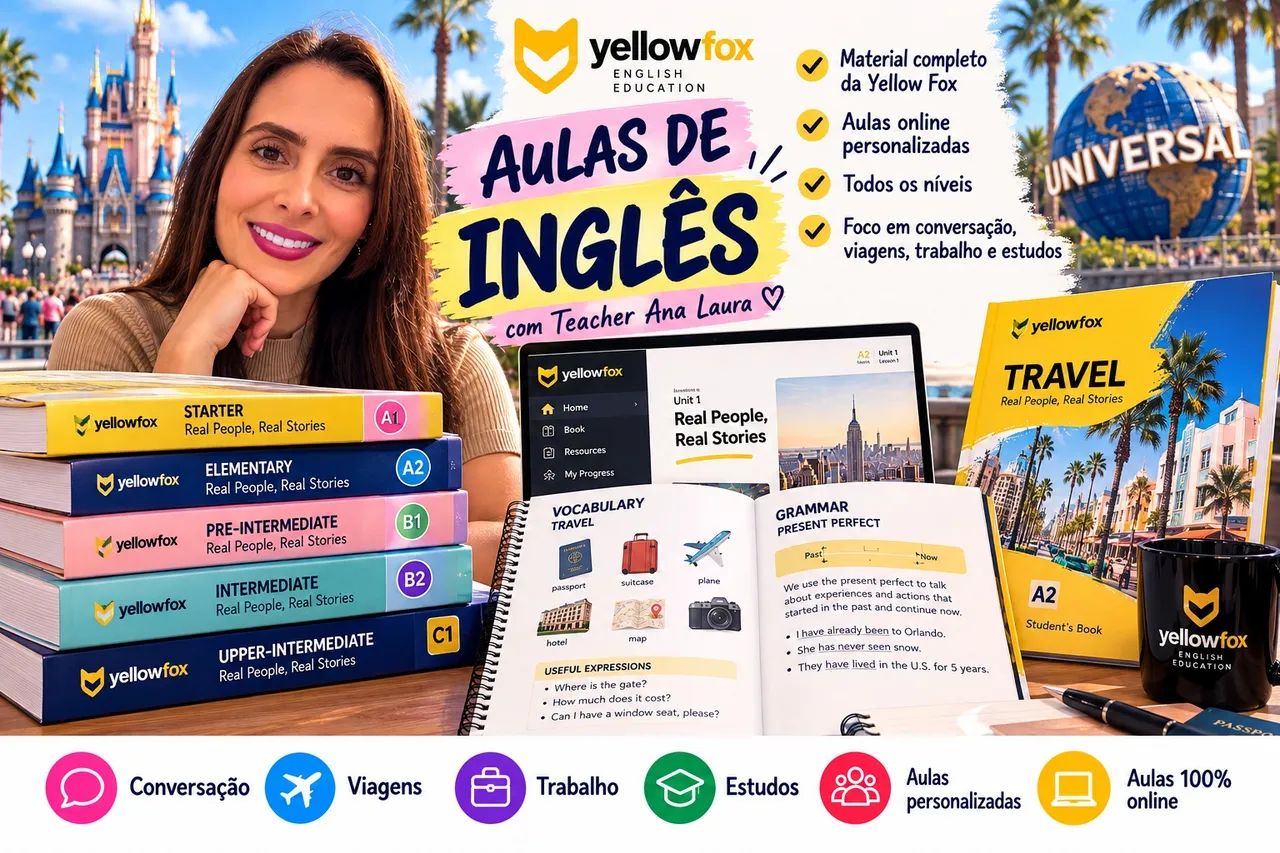 Professora de Inglês on-line 