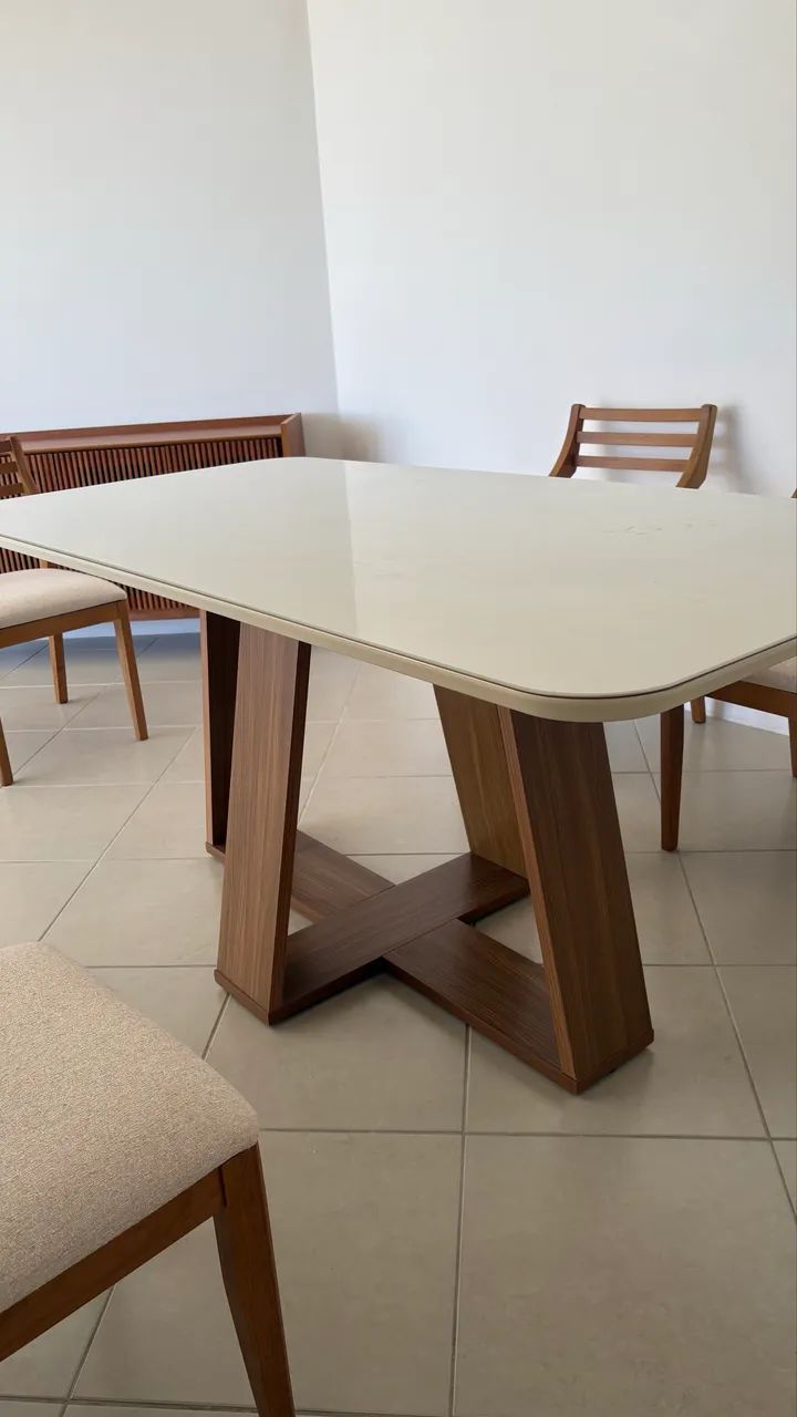 Mesa de jantar para 6 lugares  - Foto 2