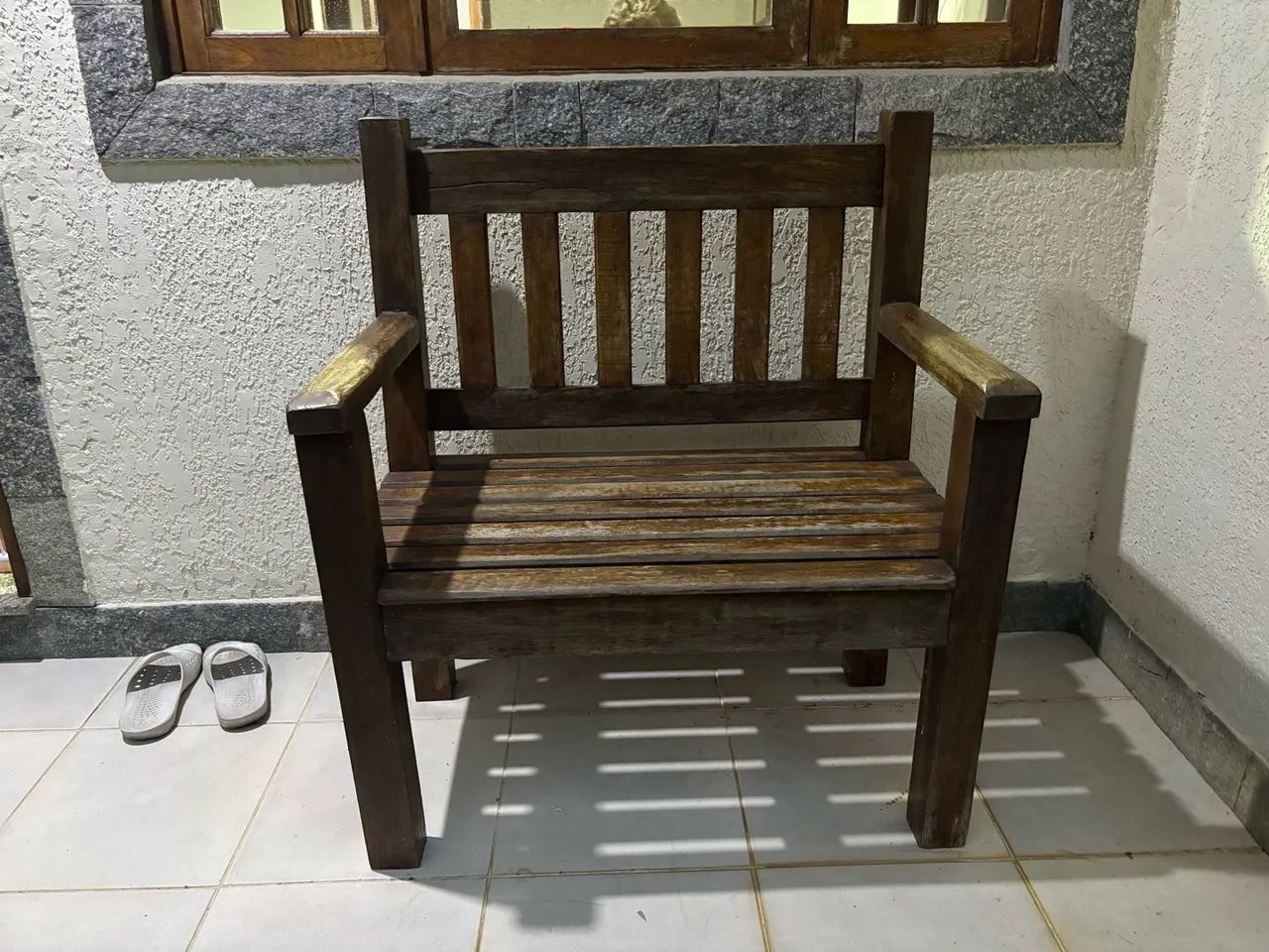 Banco de madeira