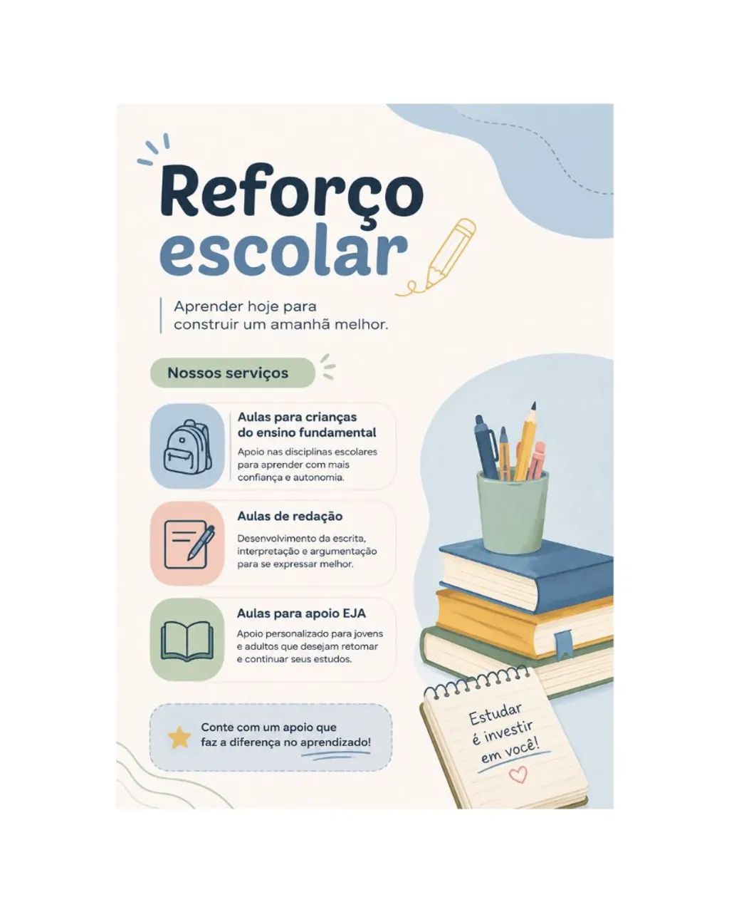 Reforço escolar 
