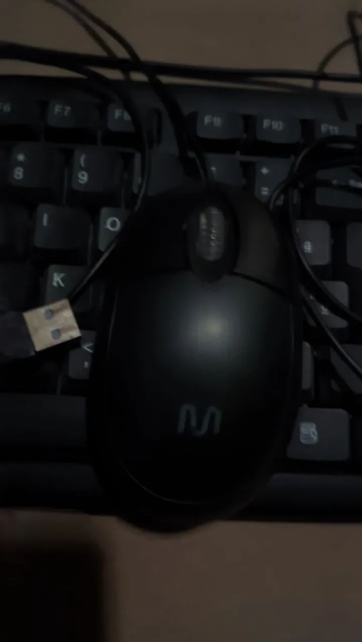 KIT TECLADO E 2 MAUSER C/FIO - Foto 2