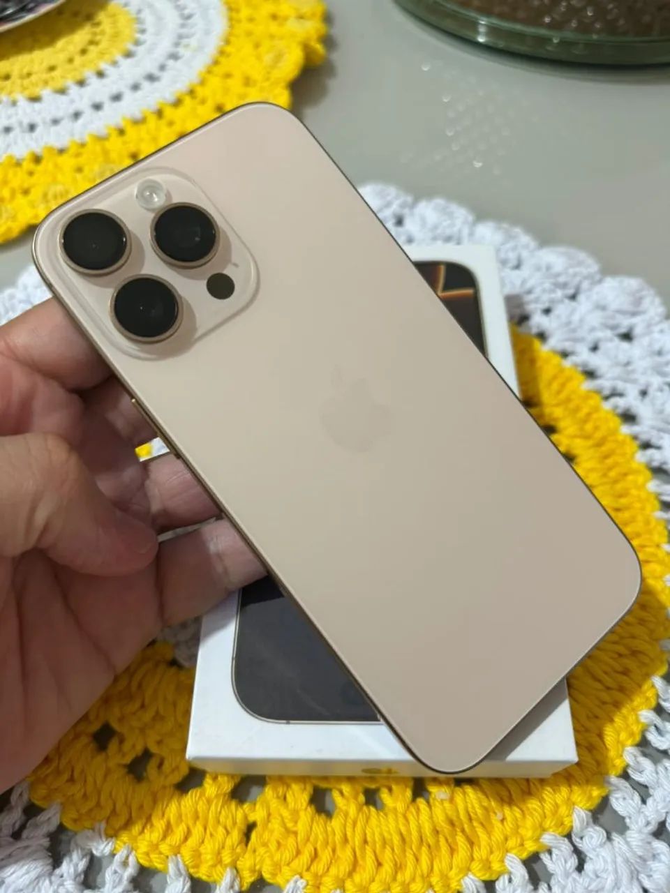 iPhone 16 Pro Max 256gb Desert - 93% de bateria - SOU LOJISTA  - Foto 5