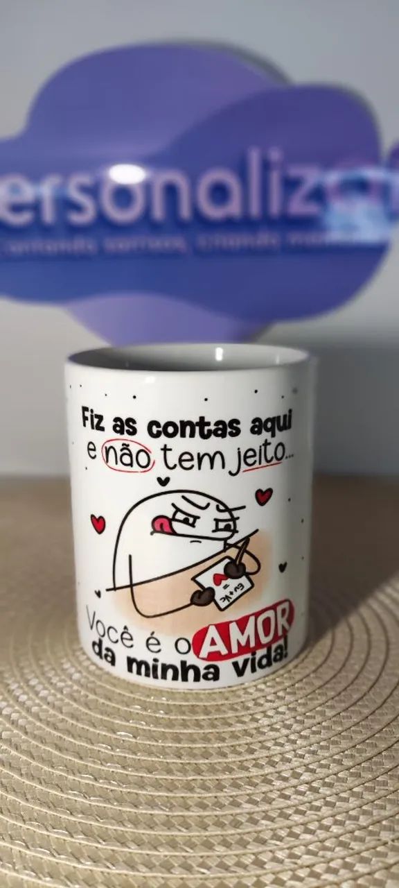 Canecas personalizadas para presente 