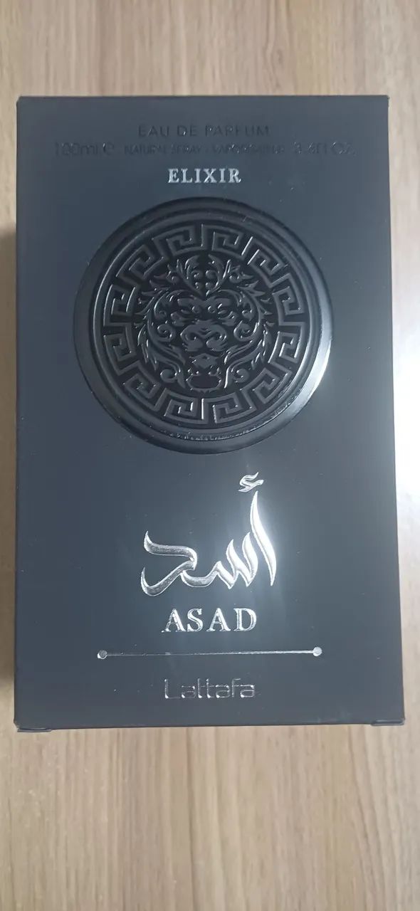 Perfume ASAD Elixir 100ml - Original - Sem Uso