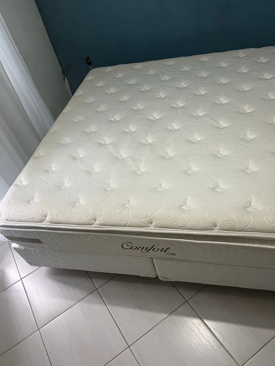 Colchão King com base total CONFORT-MANES - Foto 2