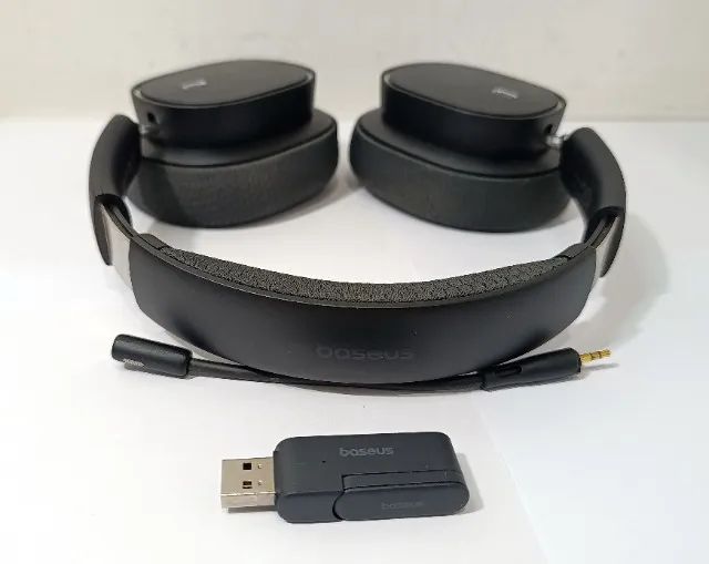 Headset Baseus Gh02 Wireless 2.4 Bluetooth 5.3 Preto - Foto 4