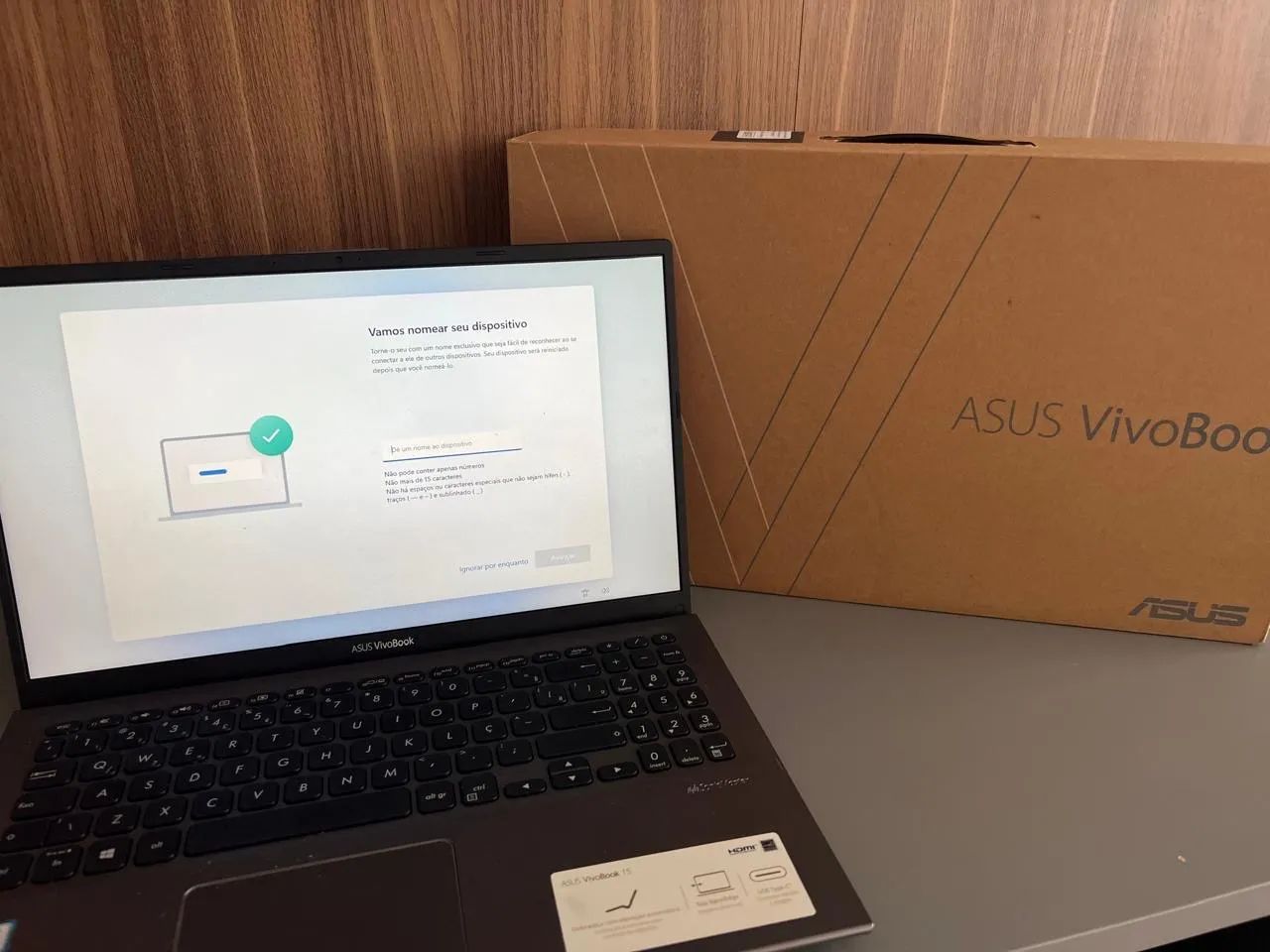 Notebook Asus Vivobook 15 Intel i5