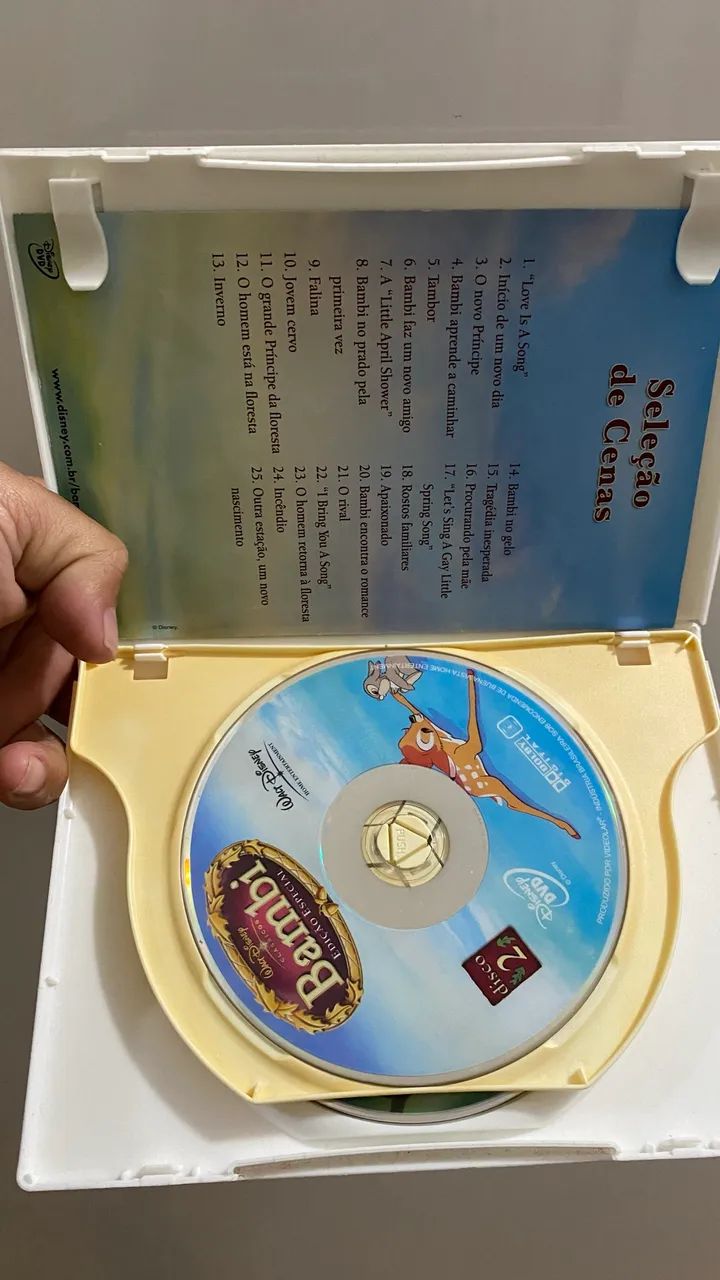 DVD duplo Bambi - Foto 2