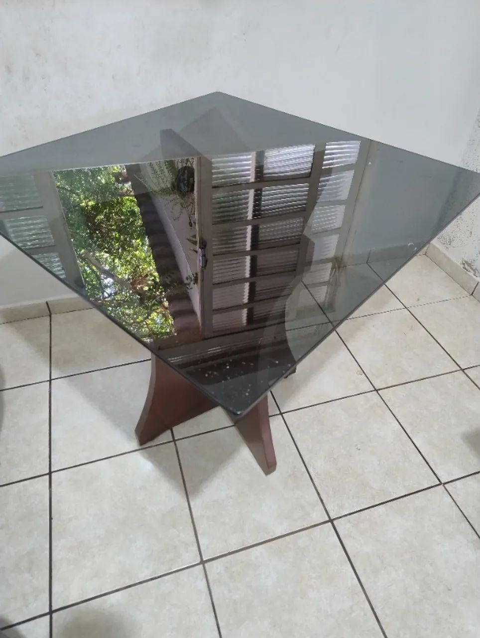 Mesa de jantar de vidro - Foto 2