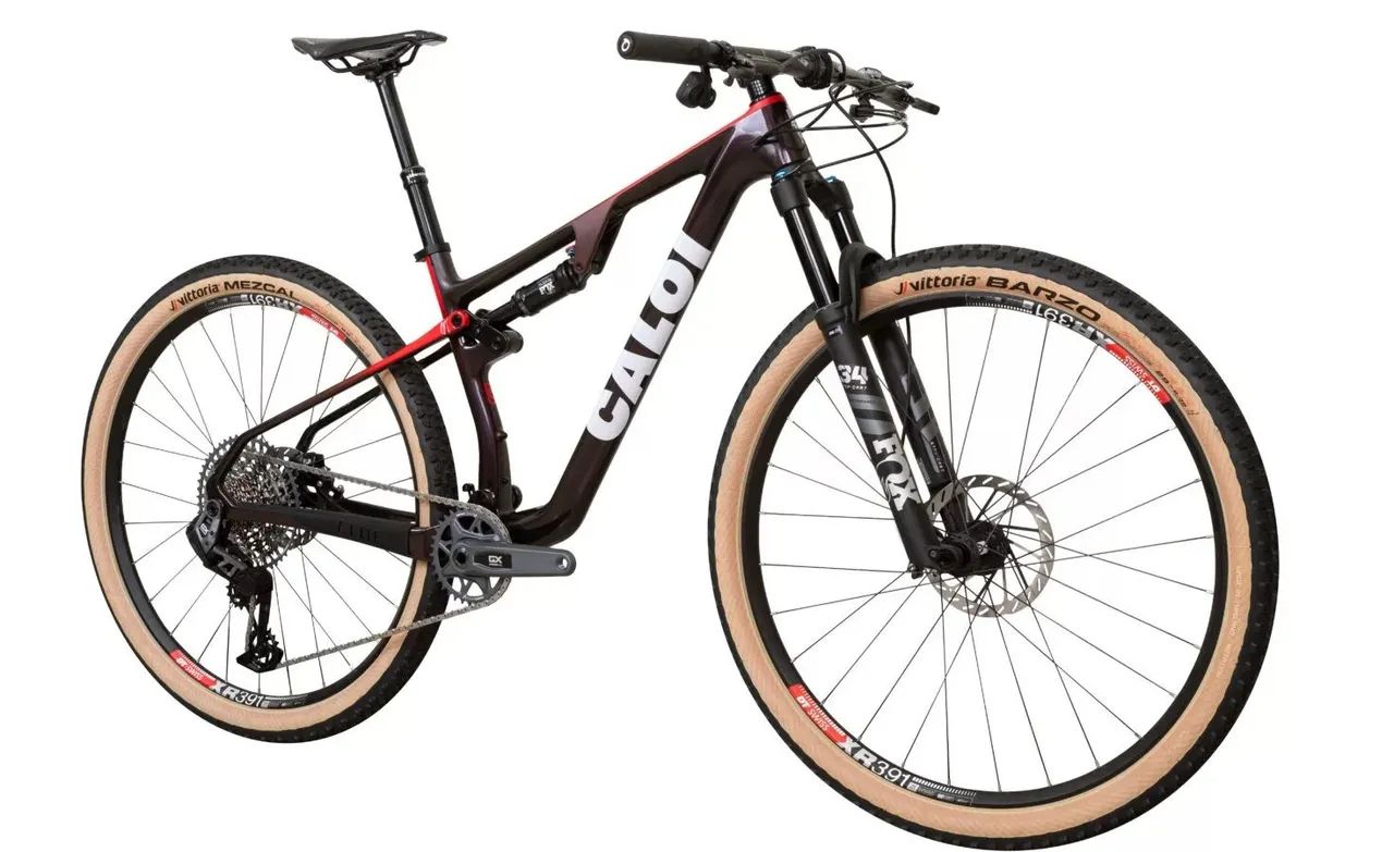 BICICLETA CALOI FS CARBON RACING - NUNCA USADA - Tam G 