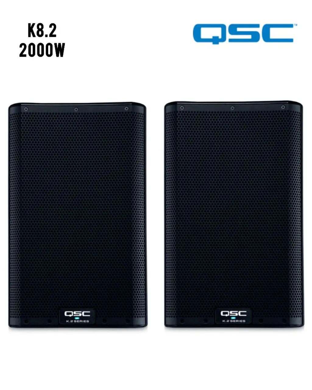 Par Caixa Ativa Profissional QSC K8.2 2000W ( Bivolt )