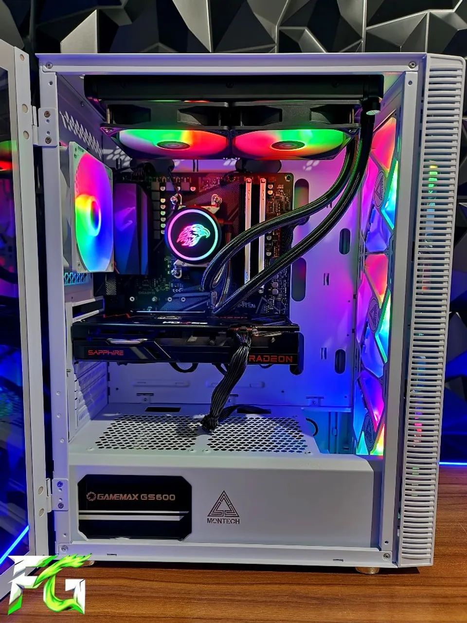 Pc Gamer Ryzen 5 5600 - Rx 6600XT 8GB GDDR6 - Computadores e