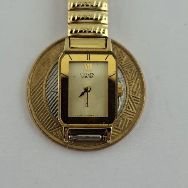 Relógio Citizen Ladies Mod BRC149 Qtz Vintage - Foto 5