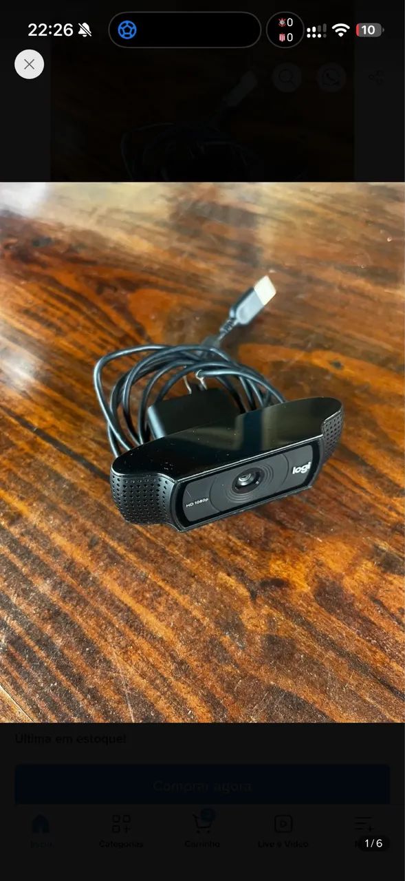 WebCam Logitech C920 Pro 