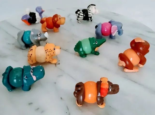 Coleção antiga animais kinder ovo Bichos Bola - Foto 2