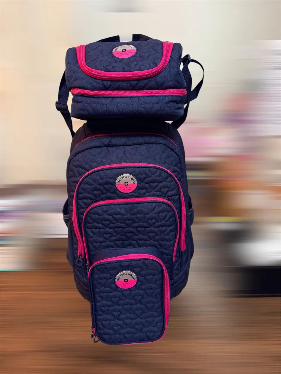 Mochila escolar completa 