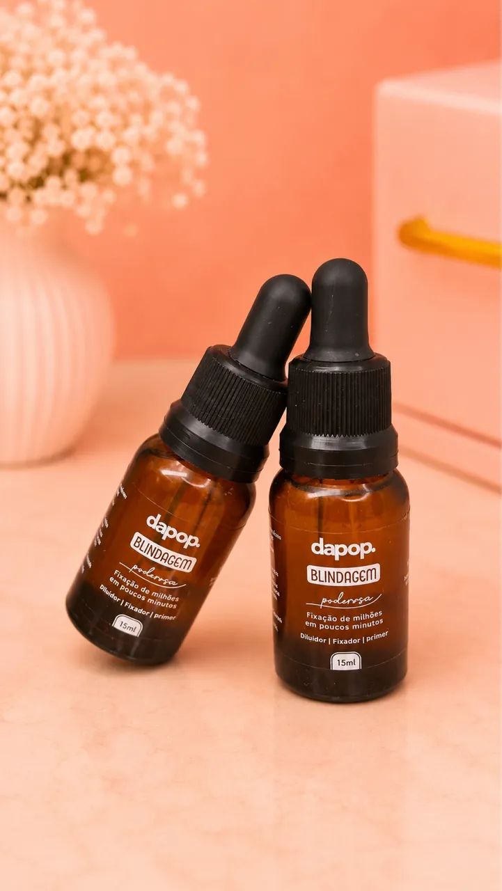 Blindagem Poderosa Dapop 15ml - Blindador, Fixador e Primer para Maquiagem - Foto 3
