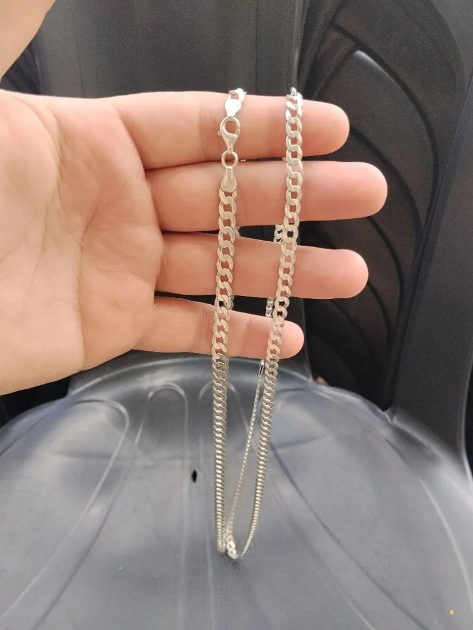 Pratas 925 , 3mm 5mm