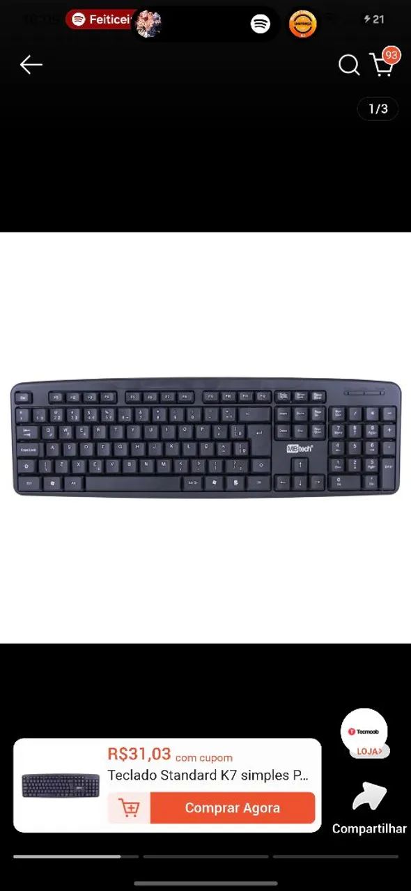 Teclado MBtech