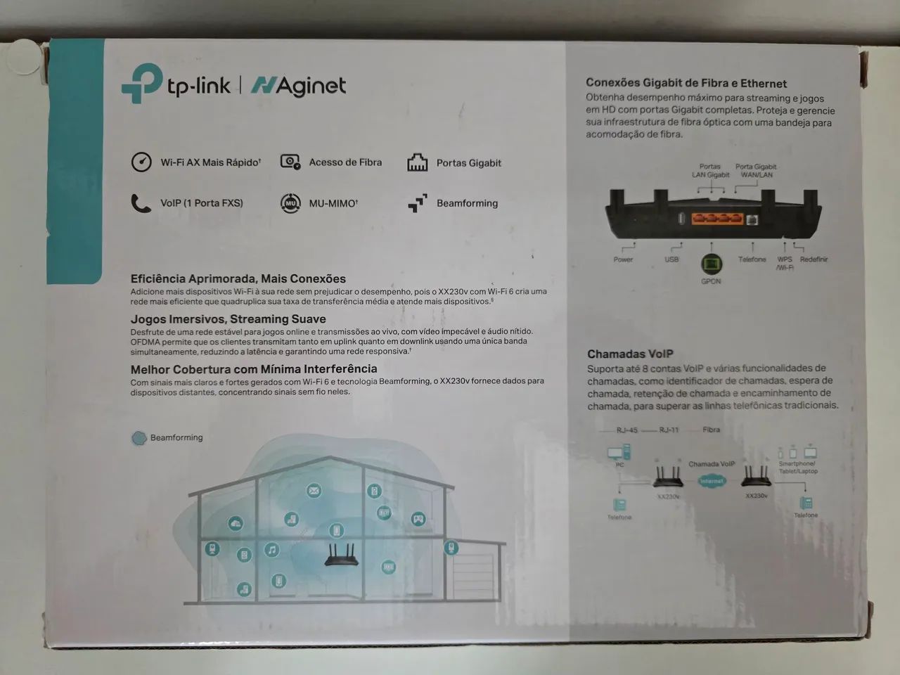 Roteador Tp-link Aginet AX1800 - Foto 2