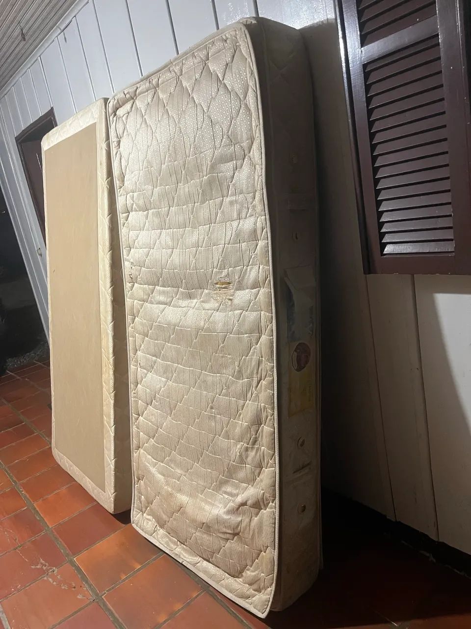 Colchão e base box solteiro  - Foto 2