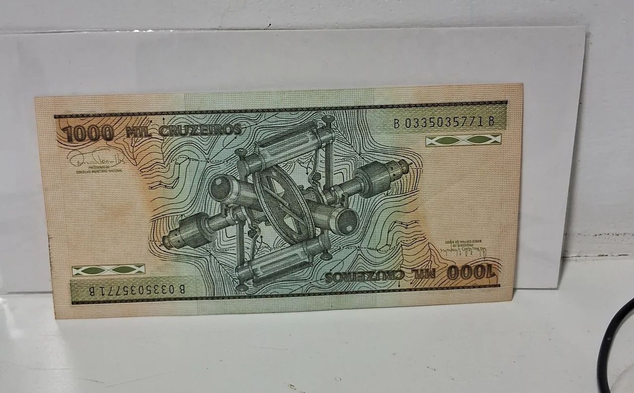 Cédulas antigas 8 reais cada - Foto 4