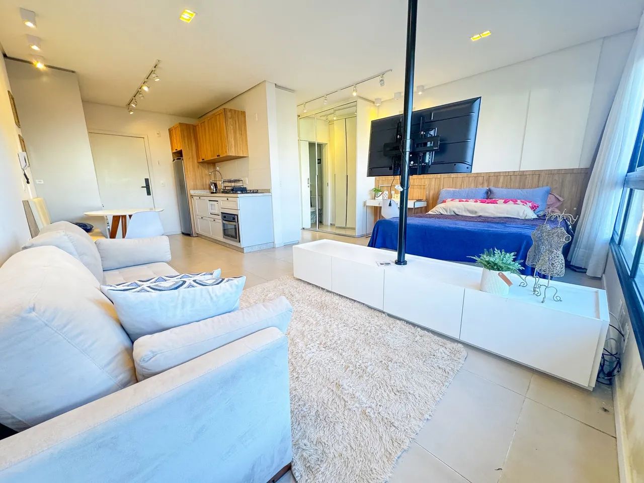 Studio na Trindade - 38M2 privativos - Decorado - Florianópolis/SC - Foto 4
