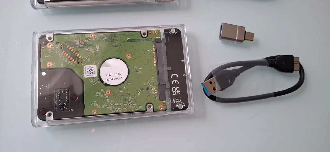 Hd externo com case  - Foto 4