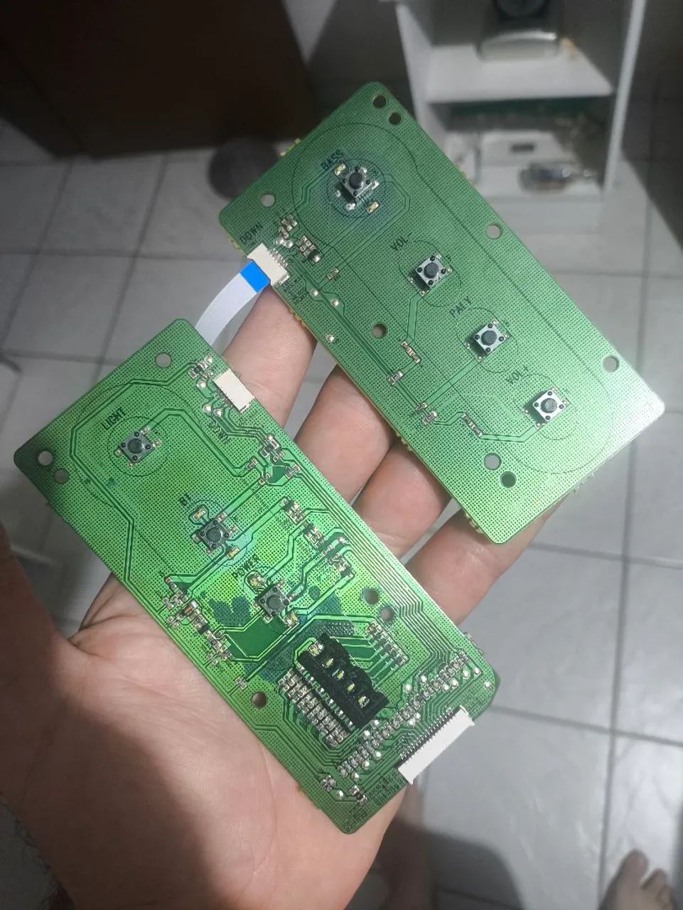 Placa power e volume da partybox 100 