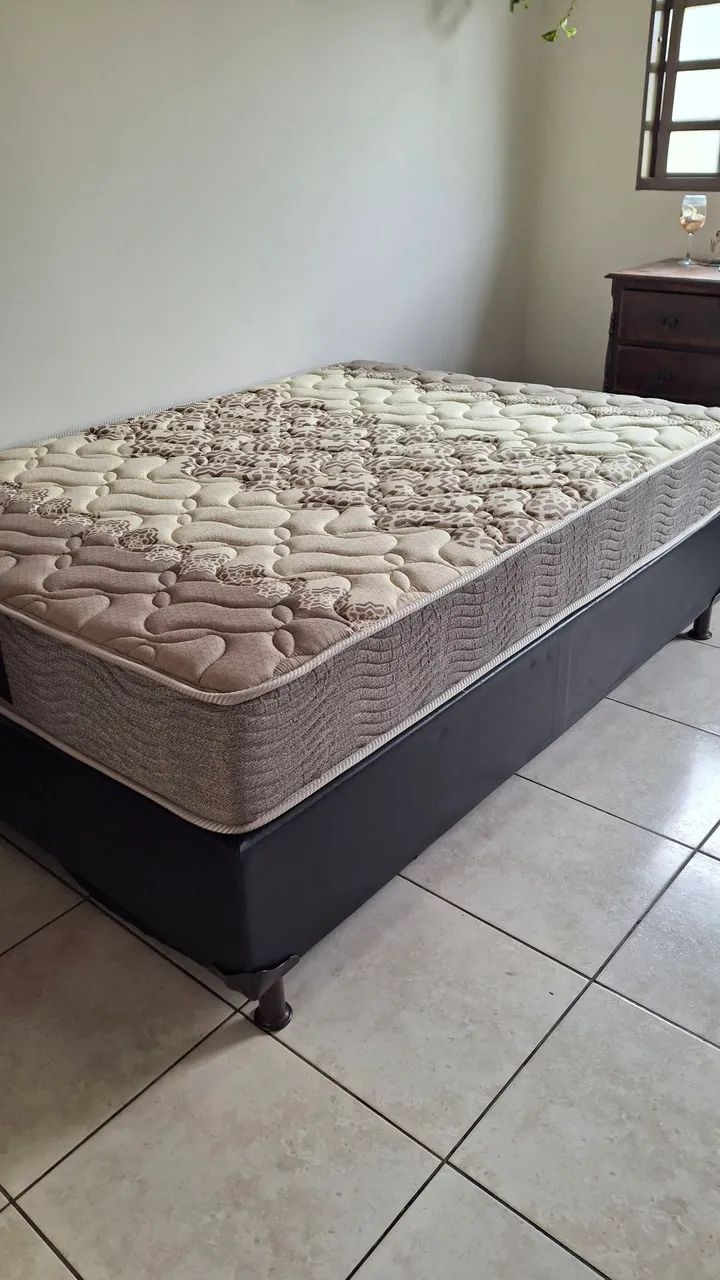 Cama box com colchão ortopédico  - Foto 3