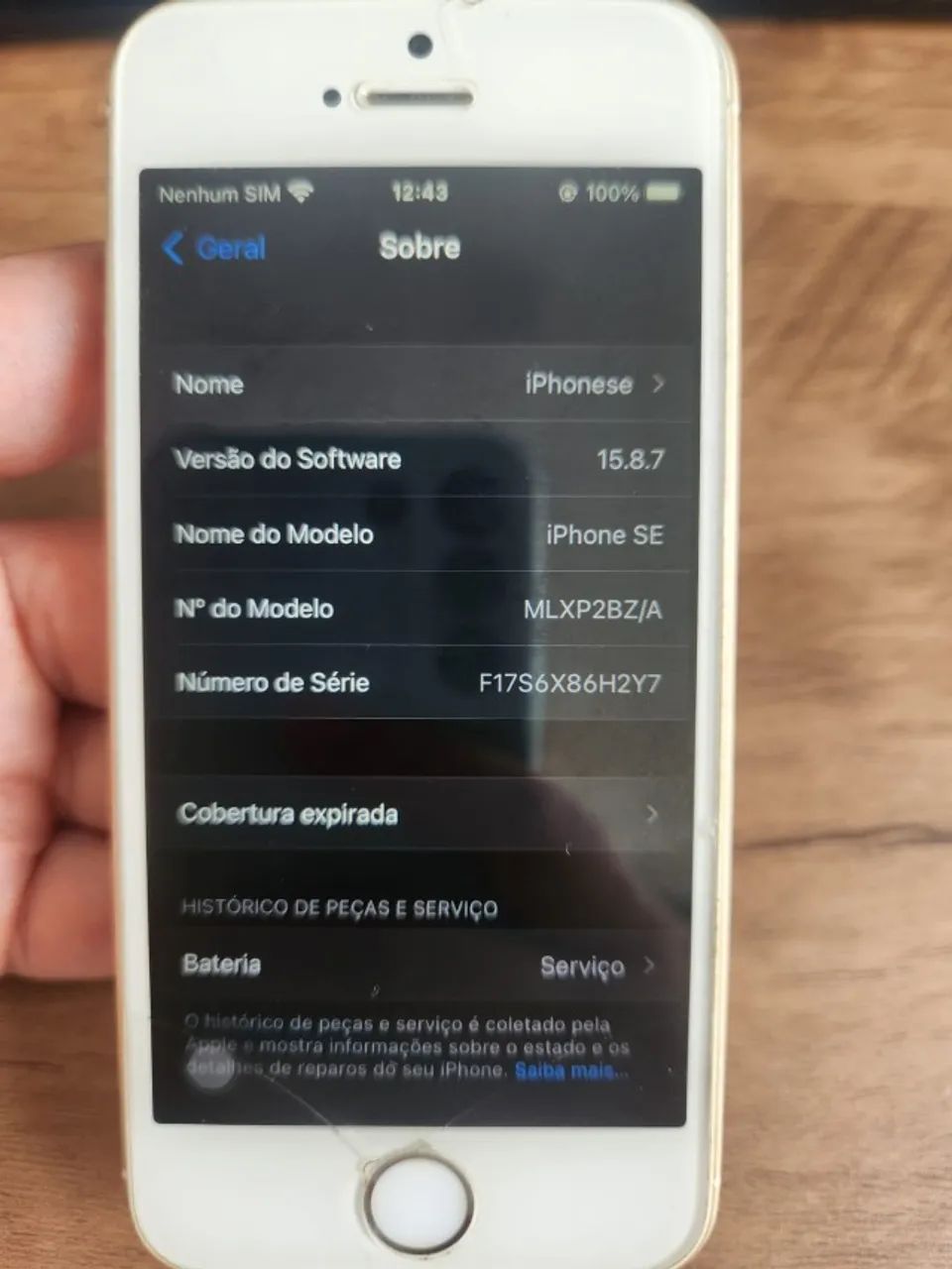 iPhone SE -64GB | Acompanha Carregador e Case - Foto 5