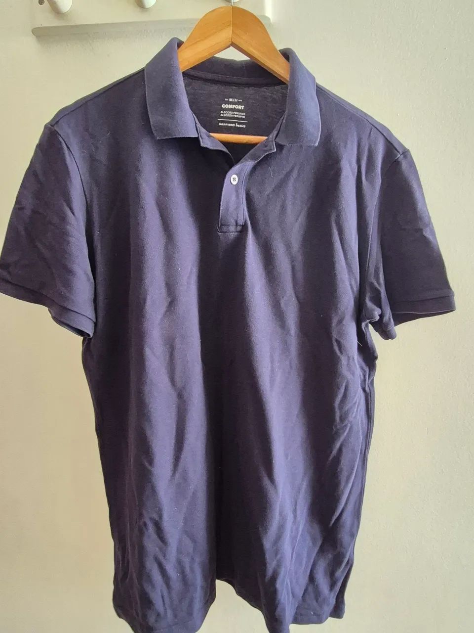 Polo masculina azul marinho Renner 