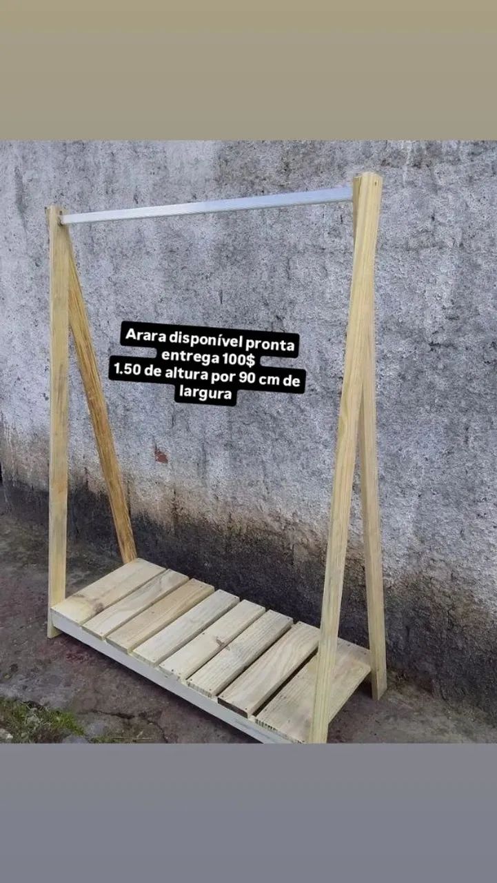 Arara disponível 1.50x1mt de largura