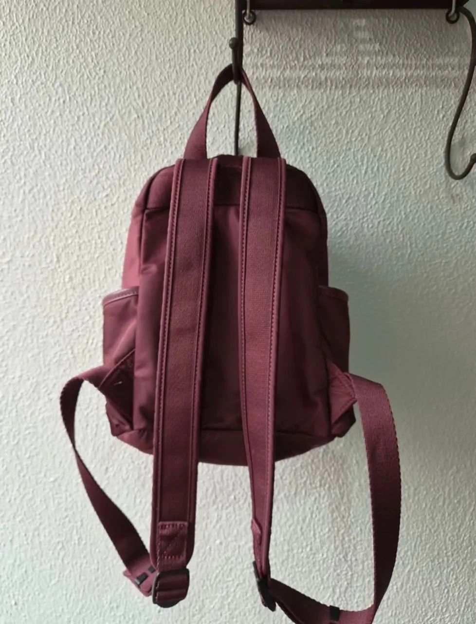 mochila Kipling Délia mini vinho - Foto 3